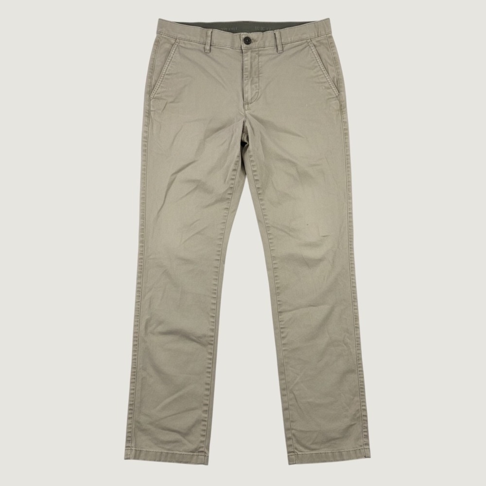 English Laundry Chino Pants Mens 32x32 Khaki Casual Straight Leg Cotton Office